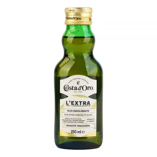 Масло оливковое Extra virgin холодного отжима COSTA DORO, 250 мл